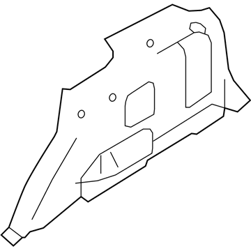 Ford 9L8Z-7831012-BA Trim Assembly - Quarter