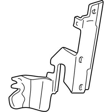 Ford F6DZ-8310-B Deflector