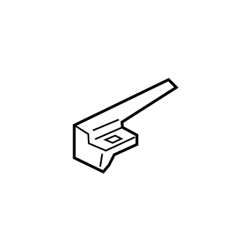 Ford KB3Z-2161748-AC Outer Cover, Front Passenger Side KB3Z-2161748-AC Ford Outer Cover, Front Passenger Side Illustration 1 of 1
