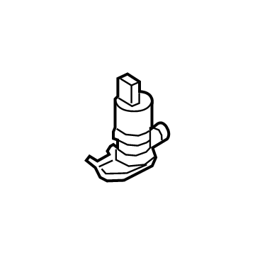Ford JX7Z-17664-D Motor And Pump Assembly