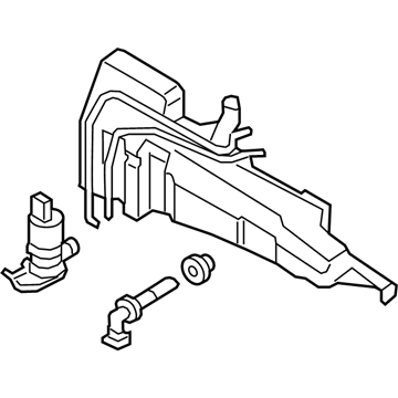 Ford PJ6Z-17618-B Reservoir - Windshield Washer