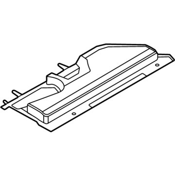 Ford LJ6Z-78046A25-AA Insulator - Dash Panel