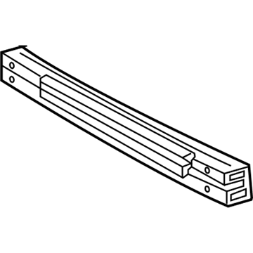 Mercury 3W7Z-17906-AA Bumper Assembly - Rear