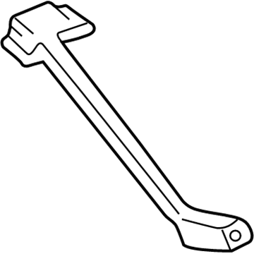 4F2Z-1702508-AA Ford Inner Windshield Pillar, Upper Passenger Side Illustration 1 of 1