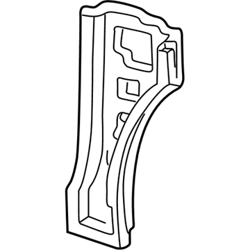 Mercury 4F2Z-1702038-AA Panel Assembly - Cowl Side