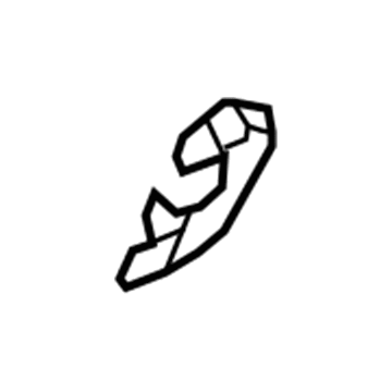 9L3Z-1631406-AA Ford Grip Handle, Passenger Side Illustration 1 of 1