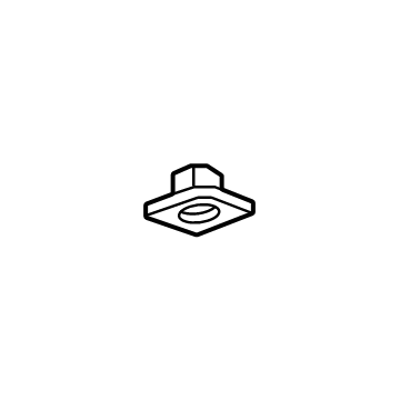 Ford 7C3Z-00811-A Nut