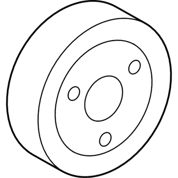 Ford 1S7Z-8509-A Pulley - Water Pump
