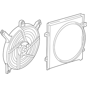 Ford Ranger Radiator fan - 5L5Z-8C607-A