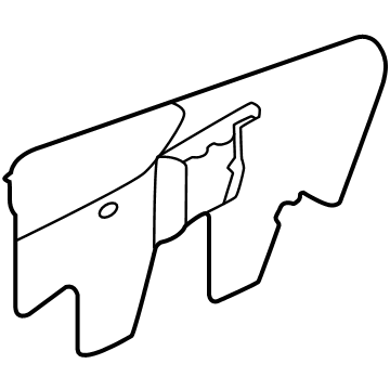 Ford ML3Z-6775-T Shield ML3Z-6775-T Ford Shield Illustration 1 of 1