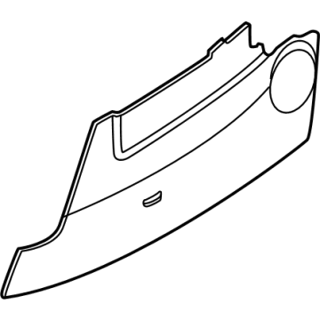 Ford ML3Z-6775-S Shield ML3Z-6775-S Ford Shield Illustration 1 of 1
