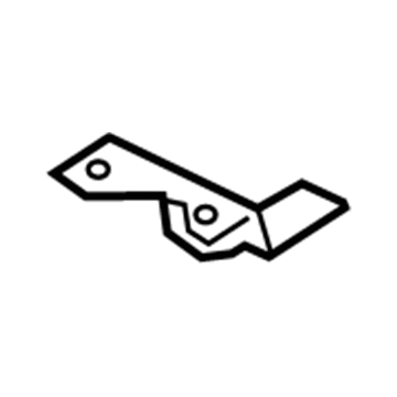 Ford HG9Z-54111K48-B Floor Rail Reinforcement, Driver Side HG9Z-54111K48-B Ford Floor Rail Reinforcement, Driver Side Illustration 1 of 1