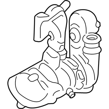 Ford F1FZ-6K682-D Turbocharger Assembly