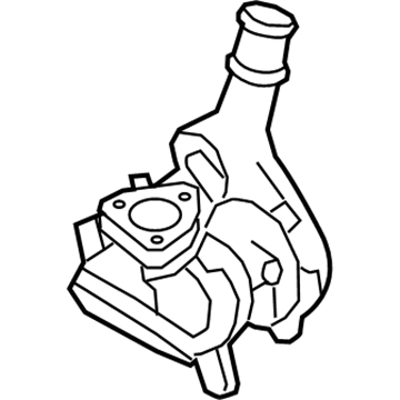 Lincoln LU2Z-6K682-A Turbocharger Assembly