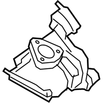 Lincoln LU2Z-6K682-B Turbocharger Assembly