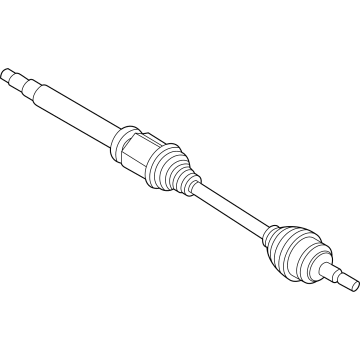 SZ6Z-3B436-E Ford Shaft - Front Axle Illustration 1 of 1