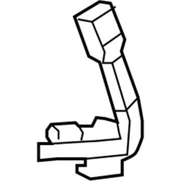 Ford 6L3Z-1861202-AB Buckle Assembly - Seat Belt