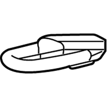 Ford FL3Z-17A954-E Hook - Towing - Rear