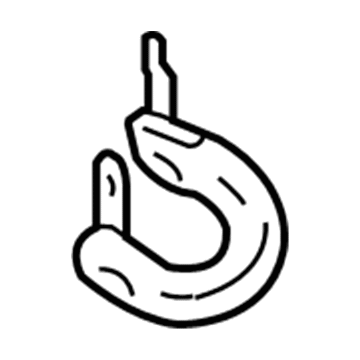 FL1Z-7831406-AB Ford Grip Handle, Front Passenger Side Illustration 1 of 1