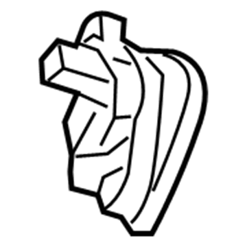 Ford DE9Z-3F884-AA Paddle Switch, Passenger Side DE9Z-3F884-AA Ford Paddle Switch, Passenger Side Illustration 1 of 1