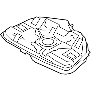 Mercury CE5Z-9002-A Tank Assembly - Fuel