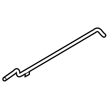 Ford Maverick Coolant Reservoir Hose - LX6Z-8075-N
