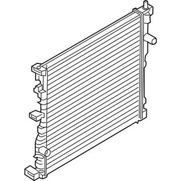 Ford L1MZ-8005-L Radiator Assembly