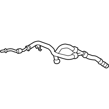 Ford Police Interceptor Utility Coolant Reservoir Hose - L1MZ-8C289-H