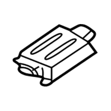 Ford 2C6Z-18B849-AA Amplifier 2C6Z-18B849-AA Ford Amplifier Illustration 1 of 1