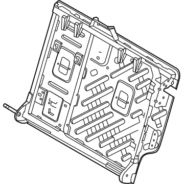 Ford LX6Z-99613A39-C Frame - Rear Seat Back Retainer
