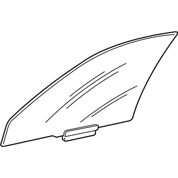 Lincoln YW1Z-5421410-AA Glass - Door