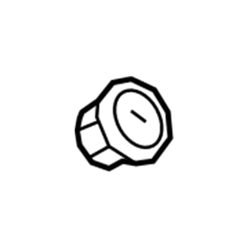 Ford F1EZ-19A487-A Power Outlet Cap, Front F1EZ-19A487-A Ford Power Outlet Cap, Front Illustration 1 of 1