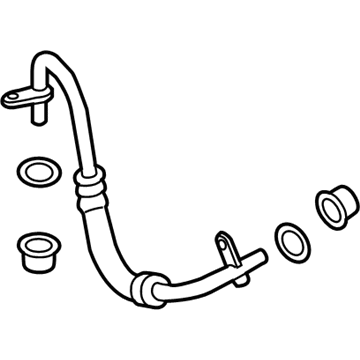 Ford C-Max Automatic Transmission Oil Cooler Line - DM5Z-7A030-A