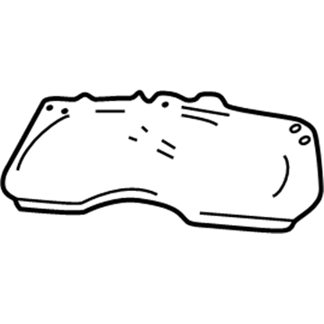 Ford 3W6Z-10890-AA Mask - Fuel And Temperature