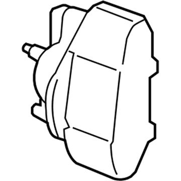 Mercury 7L8Z-2B120-B Caliper Assembly - Brake - Less Pad