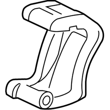 Ford YL8Z-2B292-AA Caliper Mount, Front YL8Z-2B292-AA Ford Caliper Mount, Front Illustration 1 of 1