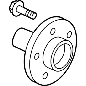 Ford 8L8Z-1104-A Hub Assembly - Wheel