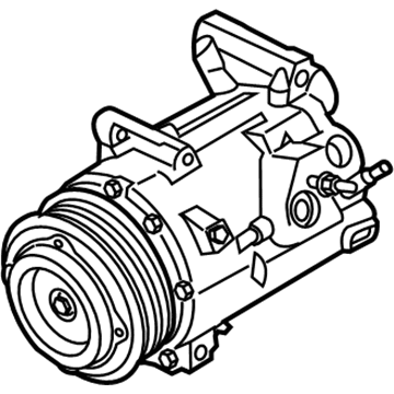 Ford Fusion A/C Compressor - DG9Z-19703-V