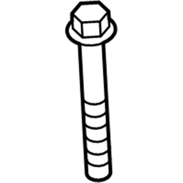 Ford -W718853-S450B Roof Lamp Assembly Screw -W718853-S450B Ford Roof Lamp Assembly Screw Illustration 1 of 1