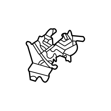 Ford ML3Z-8C590-C Pump Assembly - Water Auxiliary ML3Z-8C590-C Ford Pump Assembly - Water Auxiliary Illustration 1 of 1