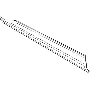 R2TZ-5820878-A Ford Molding - Door Outside Illustration 1 of 1