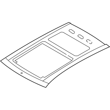 Lincoln AT4Z-7850056-A Frame - Sliding Roof Panel Opening