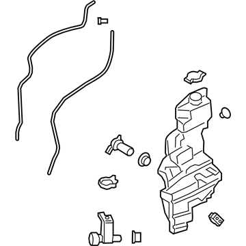Ford JL1Z-17618-B Reservoir - Windshield Washer