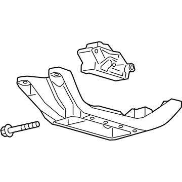 Ford Explorer Engine Mount Torque Strut - L1MZ-6068-E