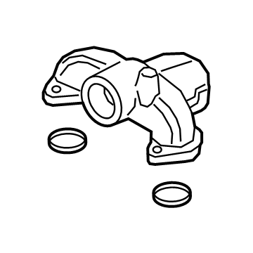 Ford JL3Z-8592-B Connection Water Outlet