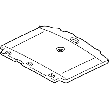 8L8Z-7845026-A Ford Floor Cover, Rear Illustration 1 of 1