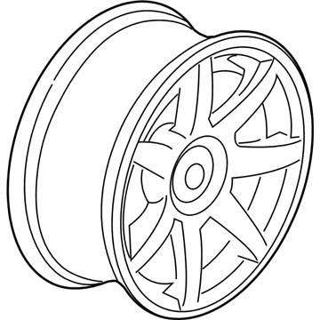 Ford HR3Z-1007-G Wheel Assembly