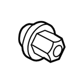 Ford ACPZ-1012-M Nut - Wheel