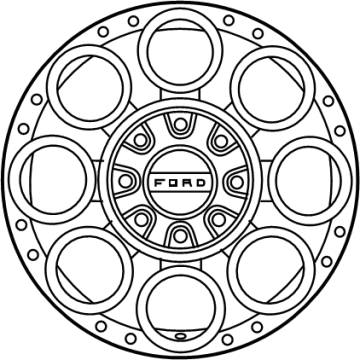 Ford PC3Z-1007-L Wheel Assembly