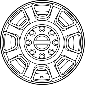 Ford PC3Z-1007-H Wheel Assembly